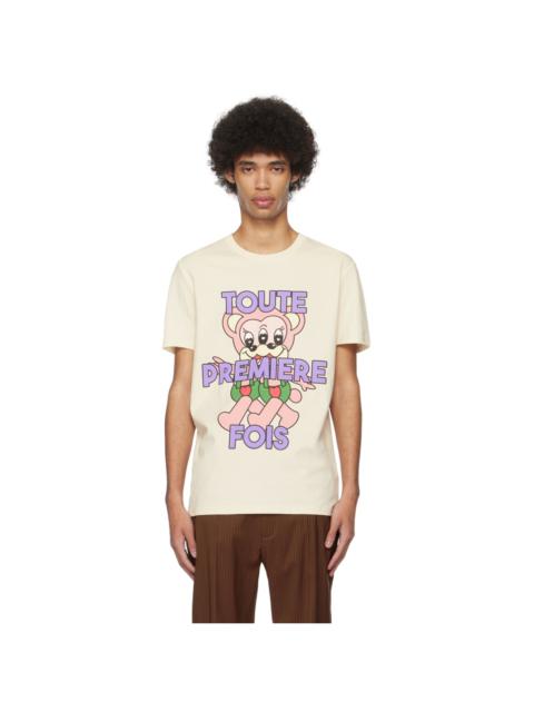 EGONLAB Off-White Teddies T-Shirt