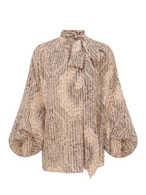 Zimmermann ASCENT PUSSYBOW BLOUSE