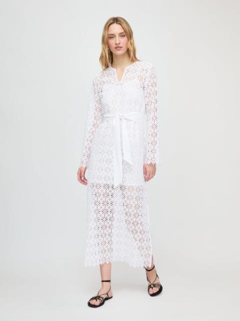 Hill House Home The Darinka Dress - White Medallion Lace