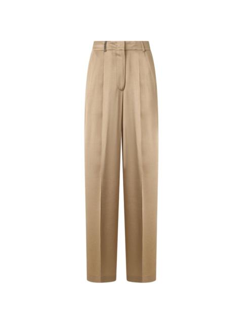 PESERICO pleated trousers