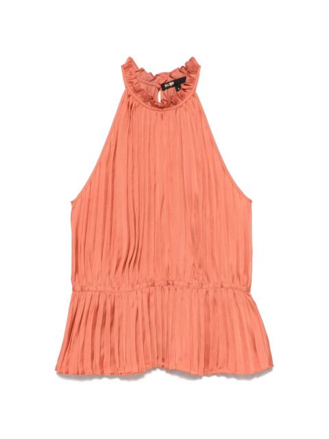 pleated top