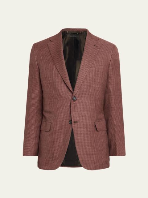 Brioni Men's Ravello Textured Single-Breasted Blazer