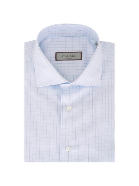 Canali check shirt