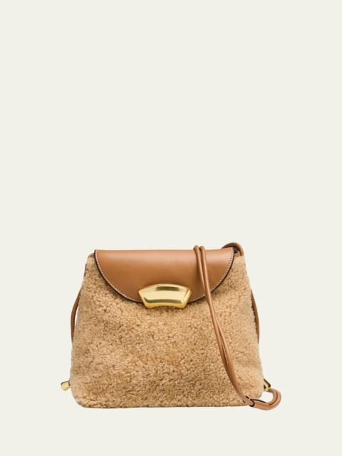 3.1 Phillip Lim ID Petite Soft Shearling Shoulder Bag