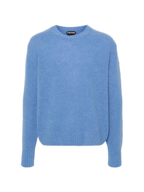 brushed wool blend jumper