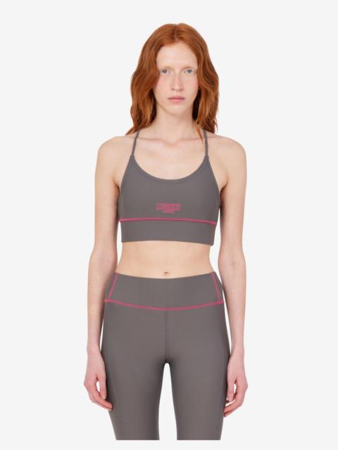Moschino SPORTS TOP MADE OF TECHNICAL FABRIC