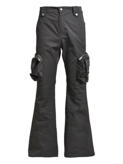 FFFPOSTALSERVICE flared cargo trousers