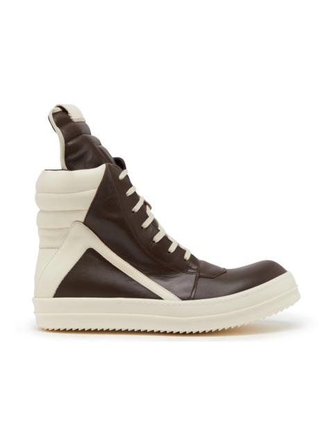 Rick Owens Geobasket Brown Milk