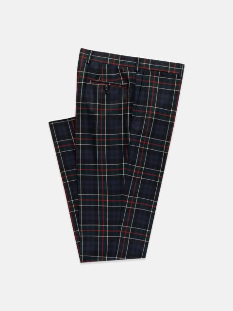 J. PRESS MADE-IN-CANADA COLQUHOUN MODERN TARTAN WOOL TROUSER