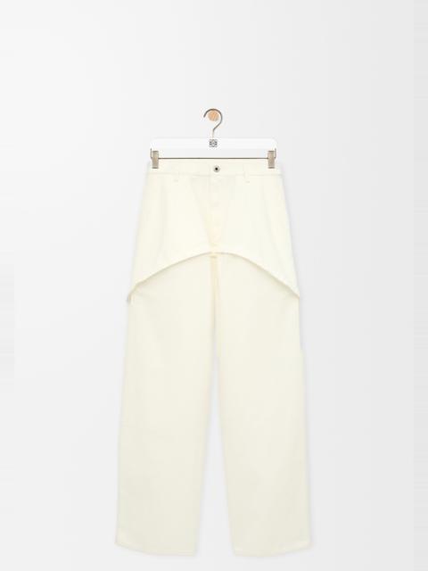 Loewe Trousers in denim