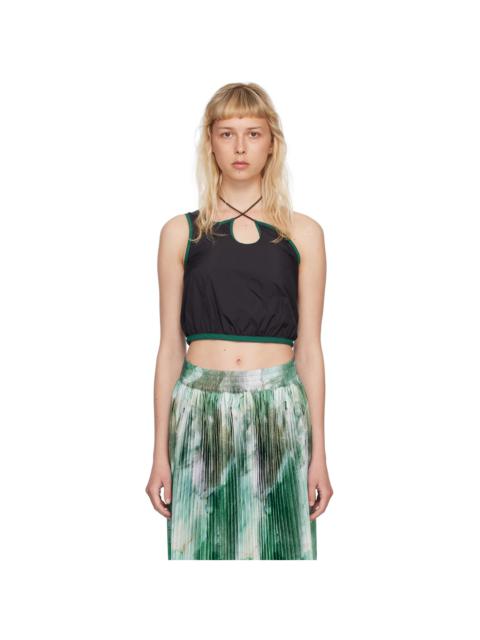 REESE COOPER® Black Single-Shoulder Tank Top