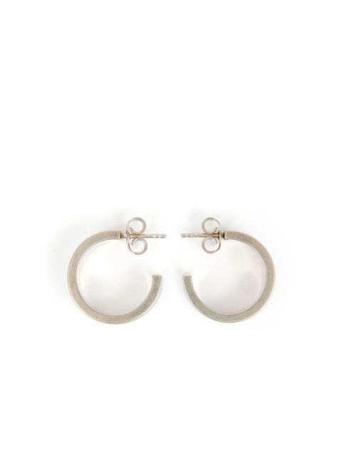 MM6 Maison Margiela enamel-logo earrings