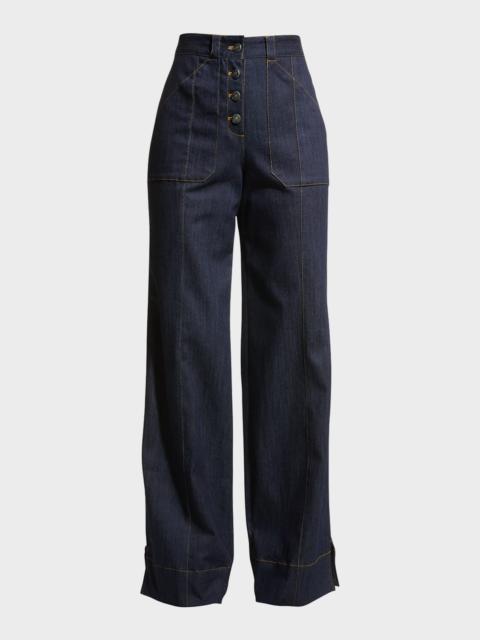 Cinq à Sept Benji Straight-Leg Pants