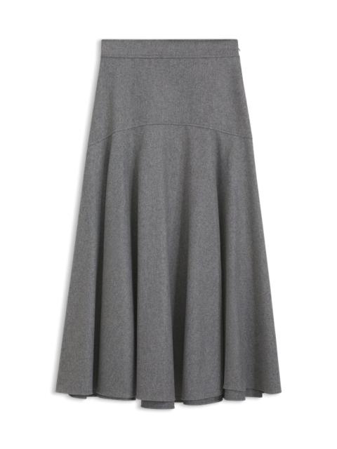 BOSS A-LINE SKIRT IN MELANGE FLANNEL