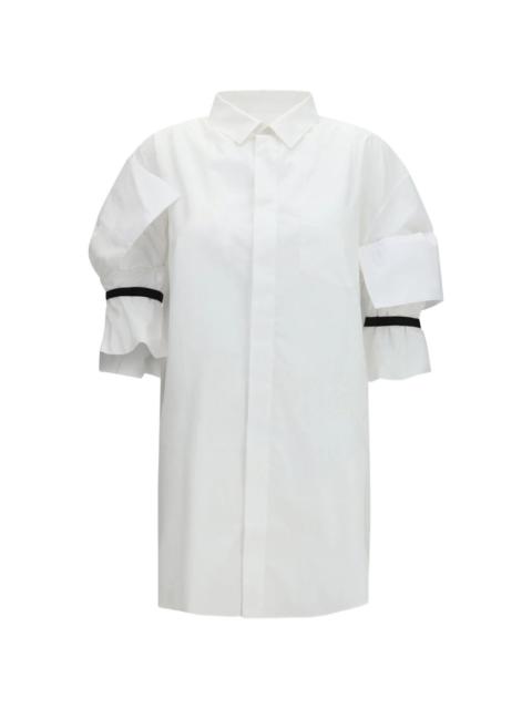 ALAINPAUL asymmetrical-sleeve shirt