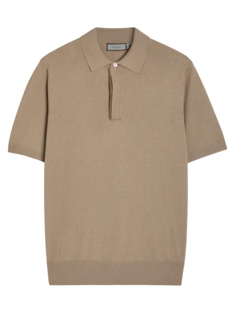 Canali Canali Knit Polo Shirt