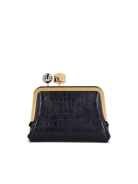 JACQUEMUS The Berlingot croc-effect shoulder-bag