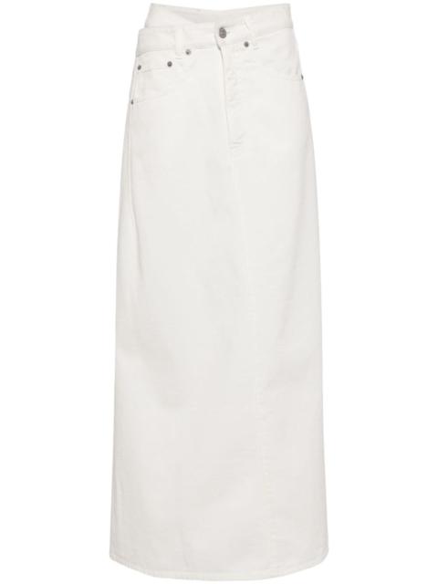 MM6 Maison Margiela cotton denim skirt