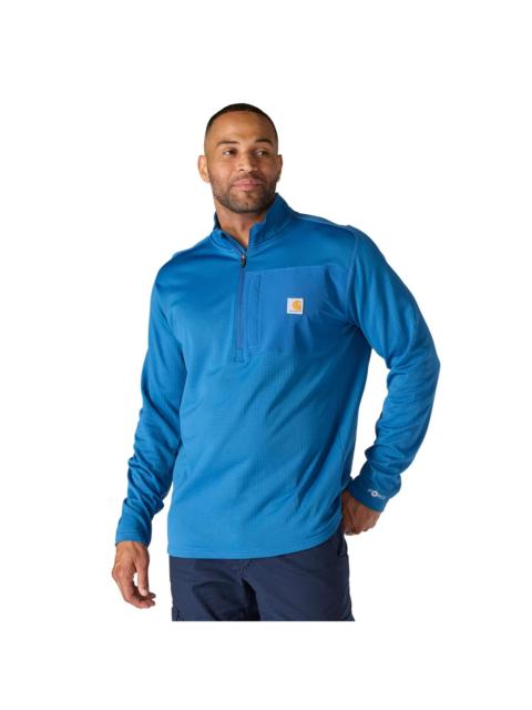 Carhartt Carhartt Force® Relaxed Fit Mock Neck Half-Zip Fleece-Lined Shirt