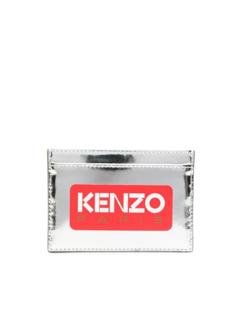 KENZO logo-appliquÃ© leather card holder