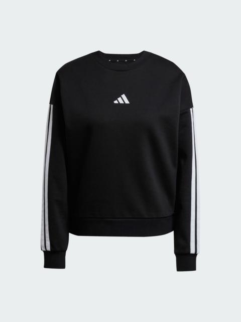 adidas Essentials 3-Stripes Fleece Sweatshirt