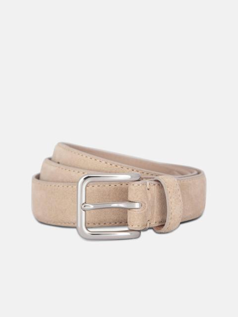 Vince Men's 30mm Stitched Suede Belt