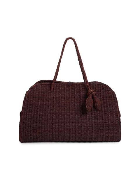 JACQUEMUS Women's Le Grand Turismo Raffia Tote Bag - Brown
