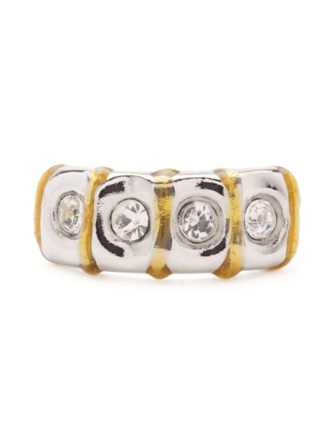 Collina Strada GOLD STRIPE DOUGH RING