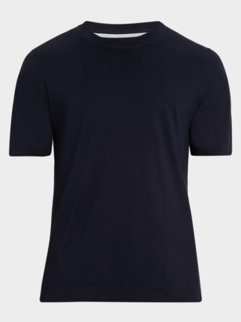 Brunello Cucinelli Men & apos;s Basic-Fit V-Neck T-Shirt