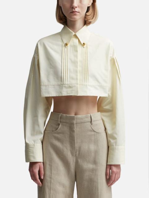 CROPPED POPLIN JACKET