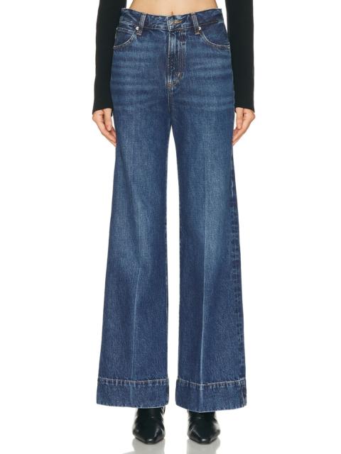 FRAME The Slice Flare Jeans