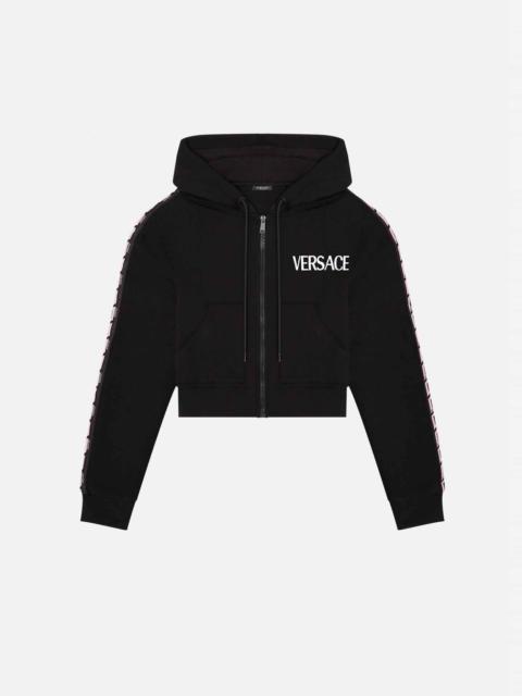 VERSACE Greca Zip-up Hoodie