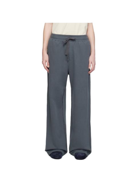 Dolce & Gabbana Gray Drawstring Sweatpants