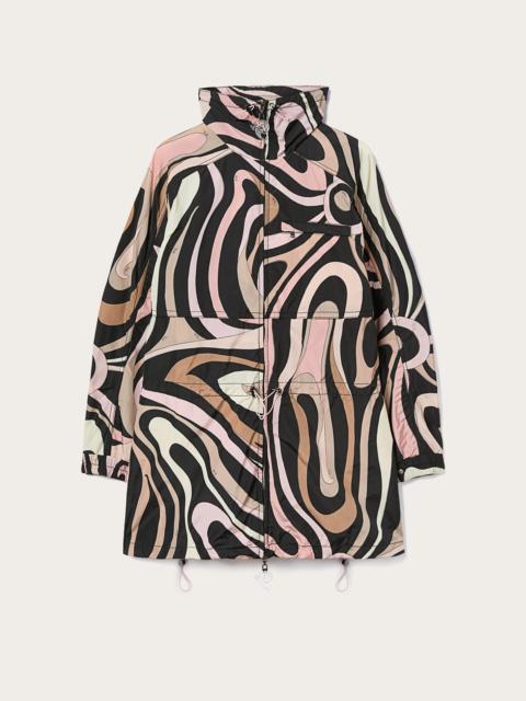 PUCCI MARMO PRINT FITTED-WAIST JACKET