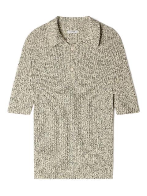 Sandro short-sleeve polo shirt