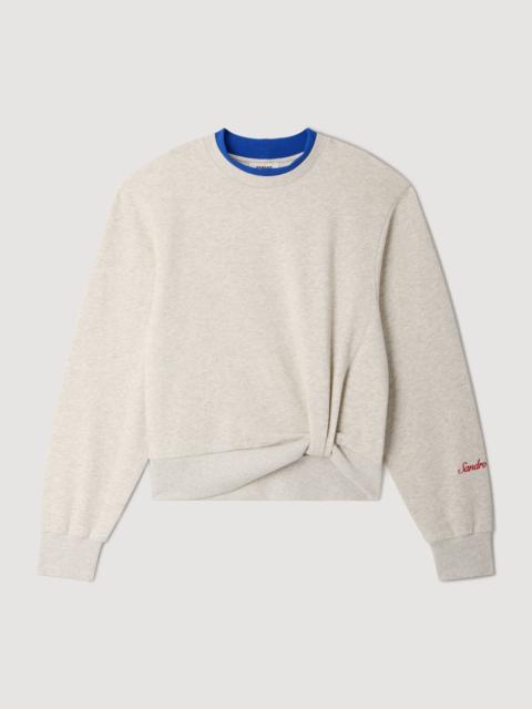 Sandro 2-IN-1 SWEATSHIRT