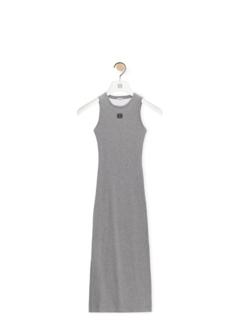Loewe Anagram tank dress in cotton