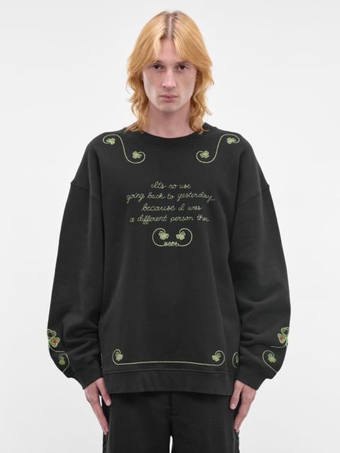 BODE Black Cotton Lucky Draw Sweatshirt