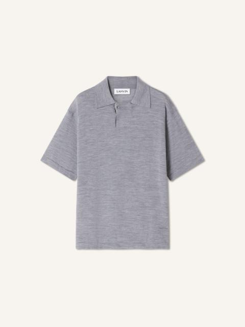 Lanvin MERINO WOOL POLO SHIRT