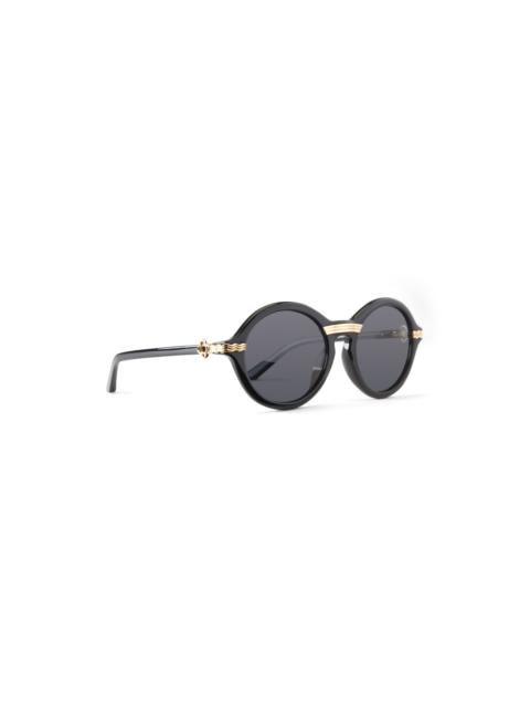 CASABLANCA Tajer Black & Gold Sunglasses