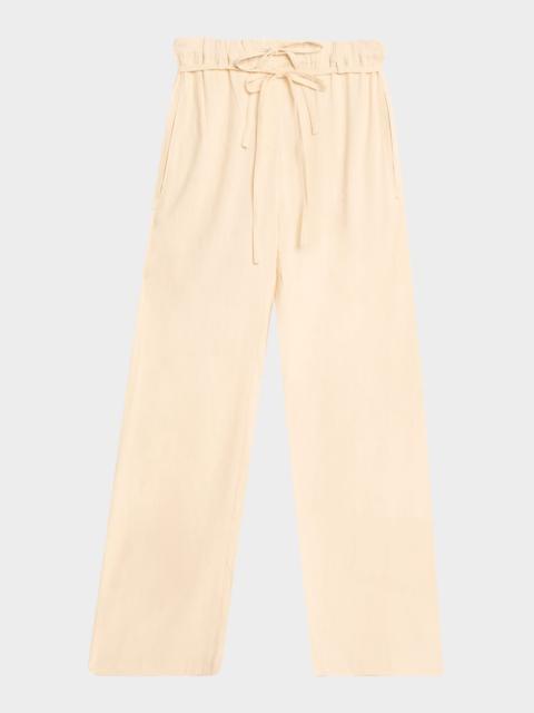 Proenza Schouler Magnus Linen Slub Pants