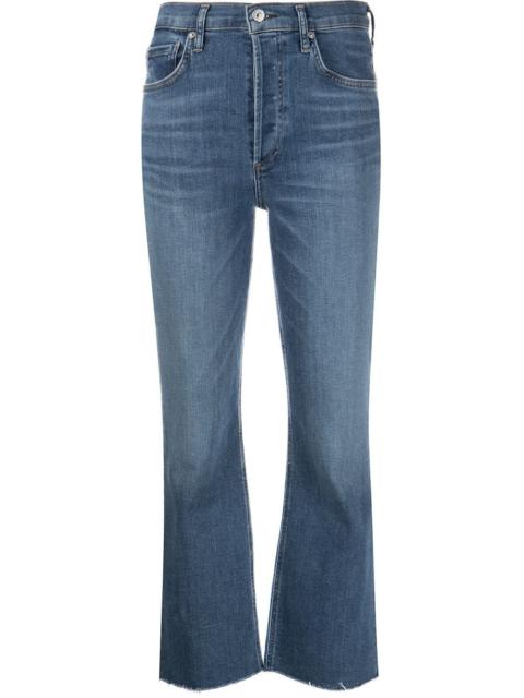 Citizens of Humanity raw-cut hem denim jeans