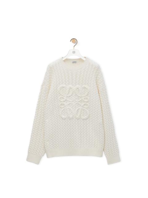 Loewe Anagram sweater in wool