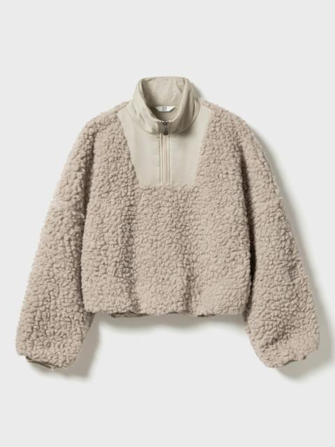 66°NORTH Varmahlíð Shearling Zip Neck