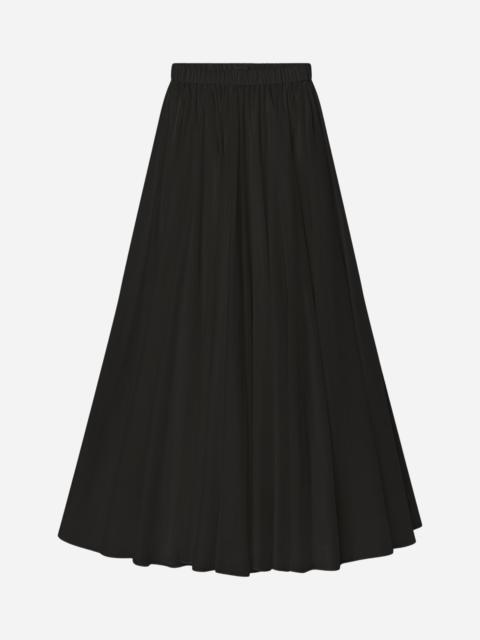 CO Crinoline Double Layer Skirt in Cotton Silk Voile