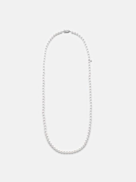 MIKIMOTO 18kt white gold necklace with pearls