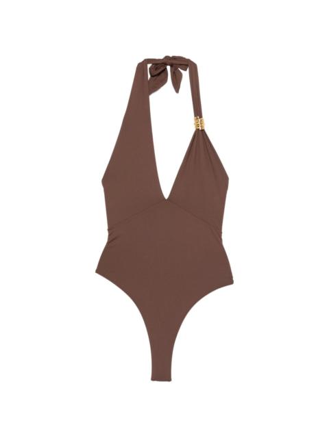 ELISABETTA FRANCHI halterneck swimsuit