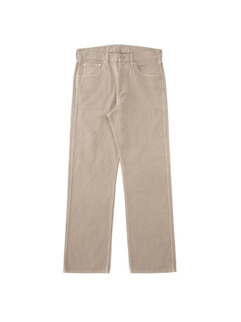 visvim FLUXUS 01 DMGD (DRY PIQUE) BEIGE
