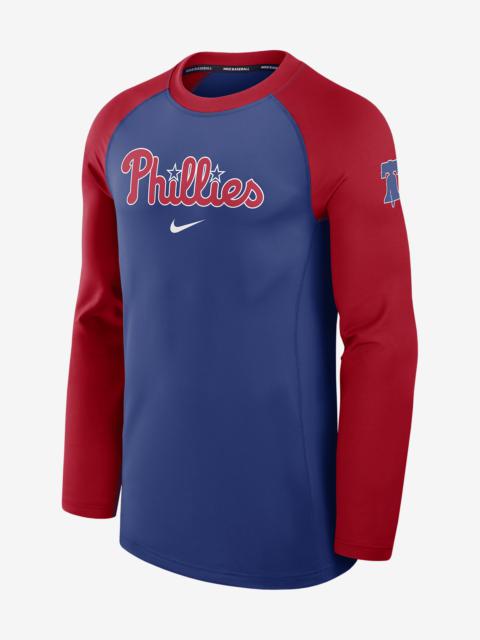 Philadelphia Phillies Authentic Collection Game Time Nike Men's Dri-FIT MLB Long-Sleeve T-Shirt