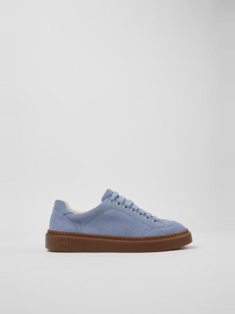 CAMPERLAB Blue Suede Sneakers for Women.